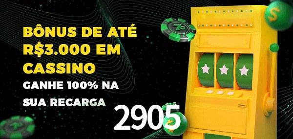 2905 melhor bônus de depósito